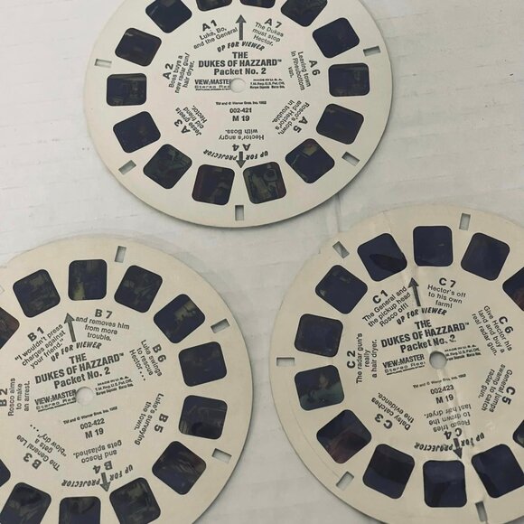 VIEW MASTER with LOT of 34 reels- WORKS- Dukes of Hazzard, A-Team & LOTS MORE - Picture 7 of 16